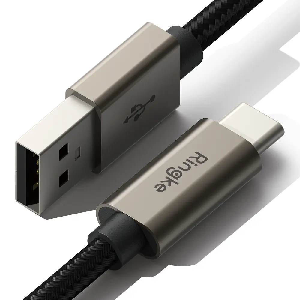 Fast Charging Basic Kabel USB-A -> USB-C 0,5m svart