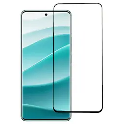 Full-fit Hærdet Glas Skærmbeskytter Xiaomi Redmi Note 14 Pro sort