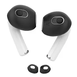 Apple AirPods 3 Ear Pads i silikone, Sort