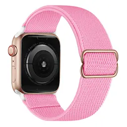 Apple Watch Ultra 49mm 1st Gen Armband i resår, Ljusrosa