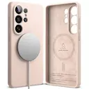 Silicone Magnetic Case Samsung Galaxy S26 Ultra Pink Sand