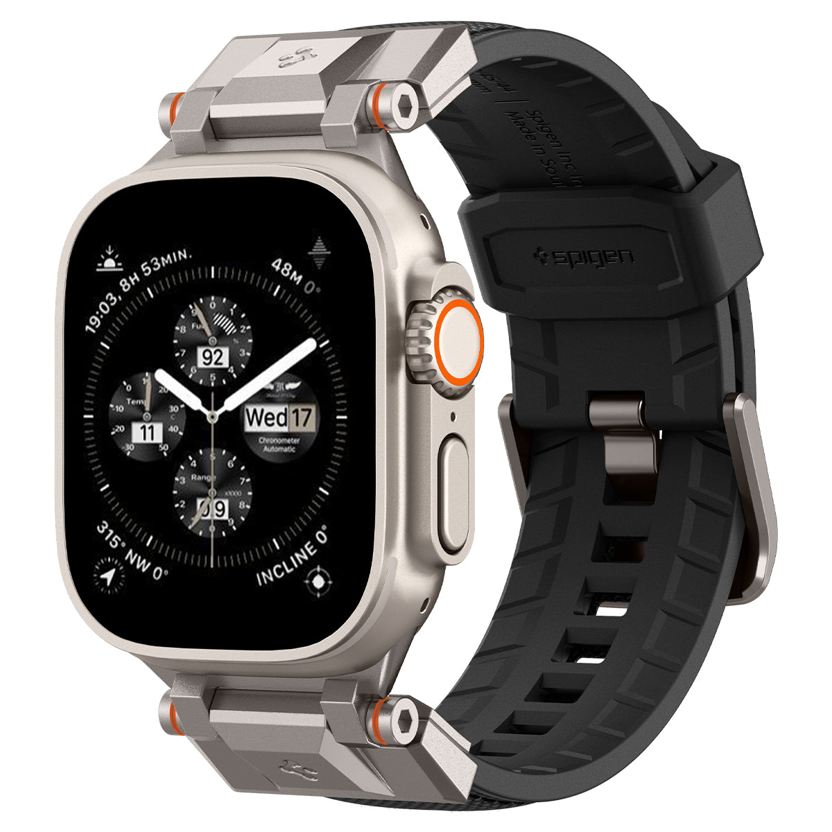 Spigen DuraPro Armor Apple Watch Series 10 46mm Black
