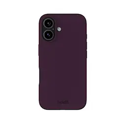iPhone 16 Silicone Cover, Deep Plum