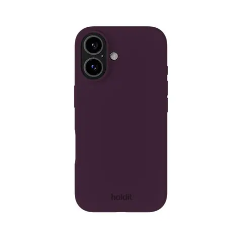 Silikonskal iPhone 16 Deep Plum