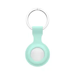 Apple AirTag Nøglering med silikonecover, Turkis