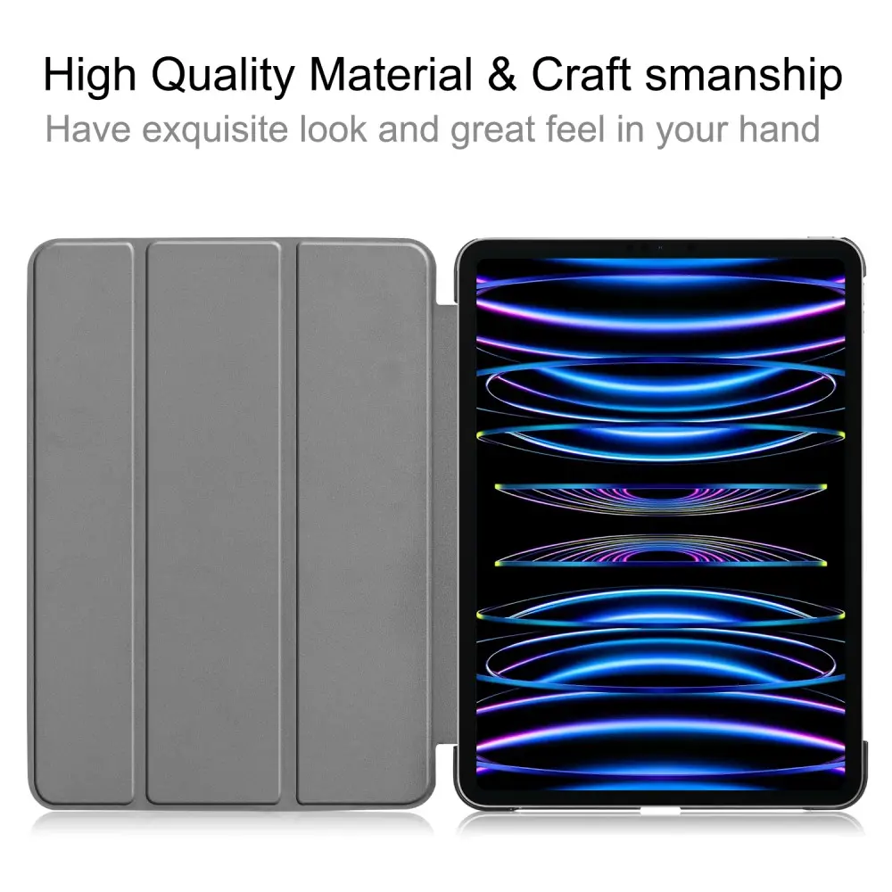 Fodral Tri-fold Apple iPad Pro 11 6th Gen (2025) Svart