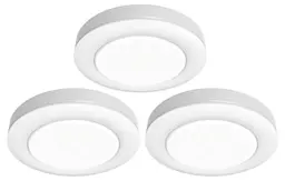 LED-alasvalot 3 kpl, Valkoinen