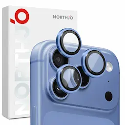 Linsskydd Härdat Glas Aluminium iPhone 18 Pro Max Blå