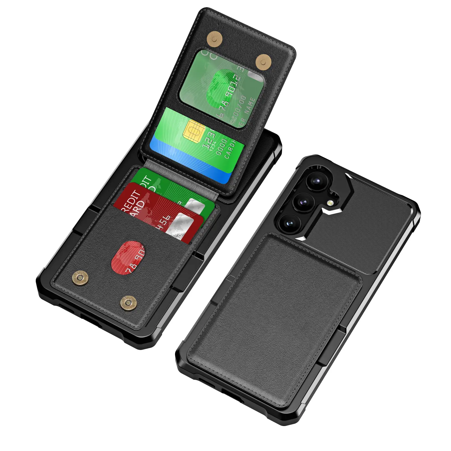 Clean Multi-slot Case Samsung Galaxy S26 FE Svart