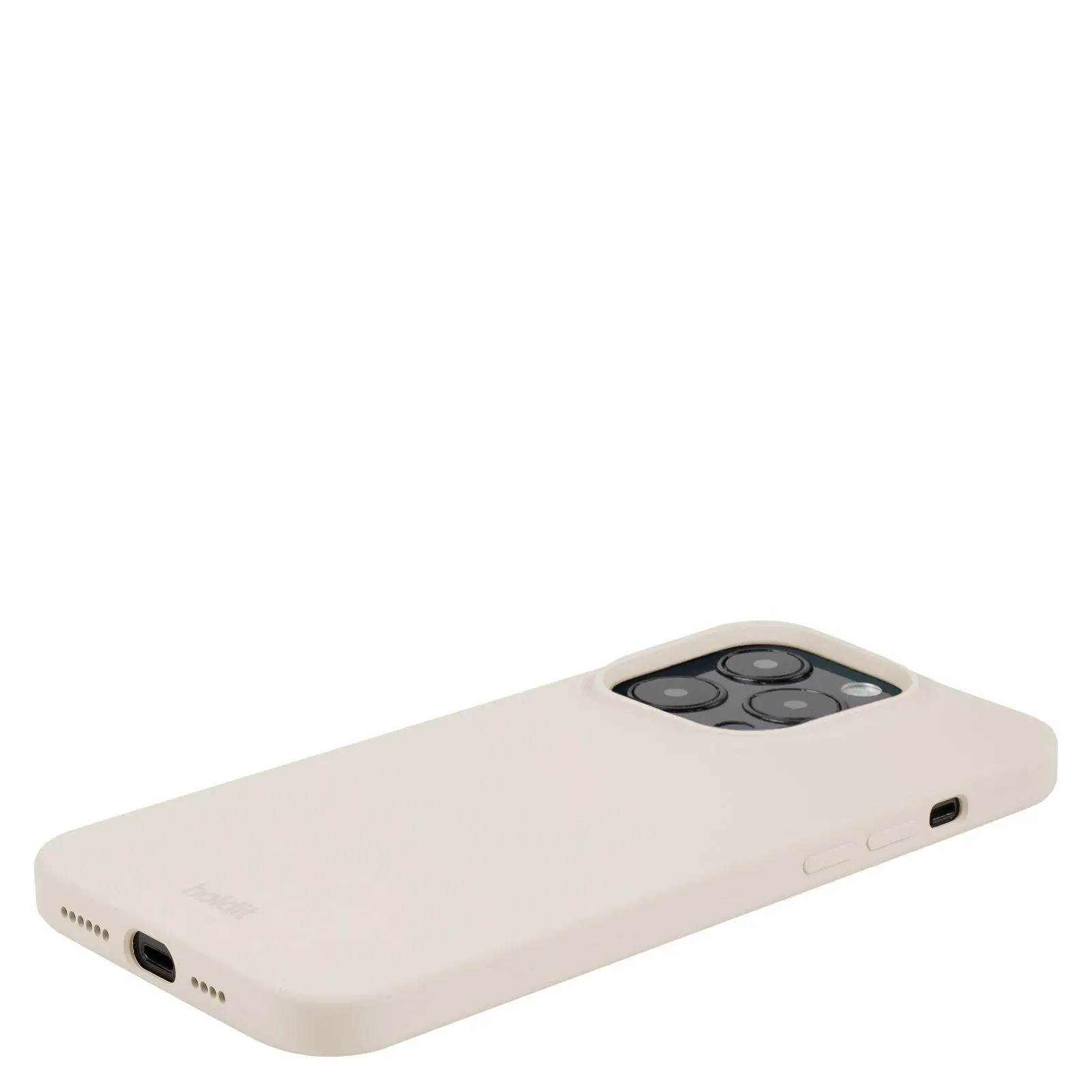 Silikonskal iPhone 15 Pro Light Beige