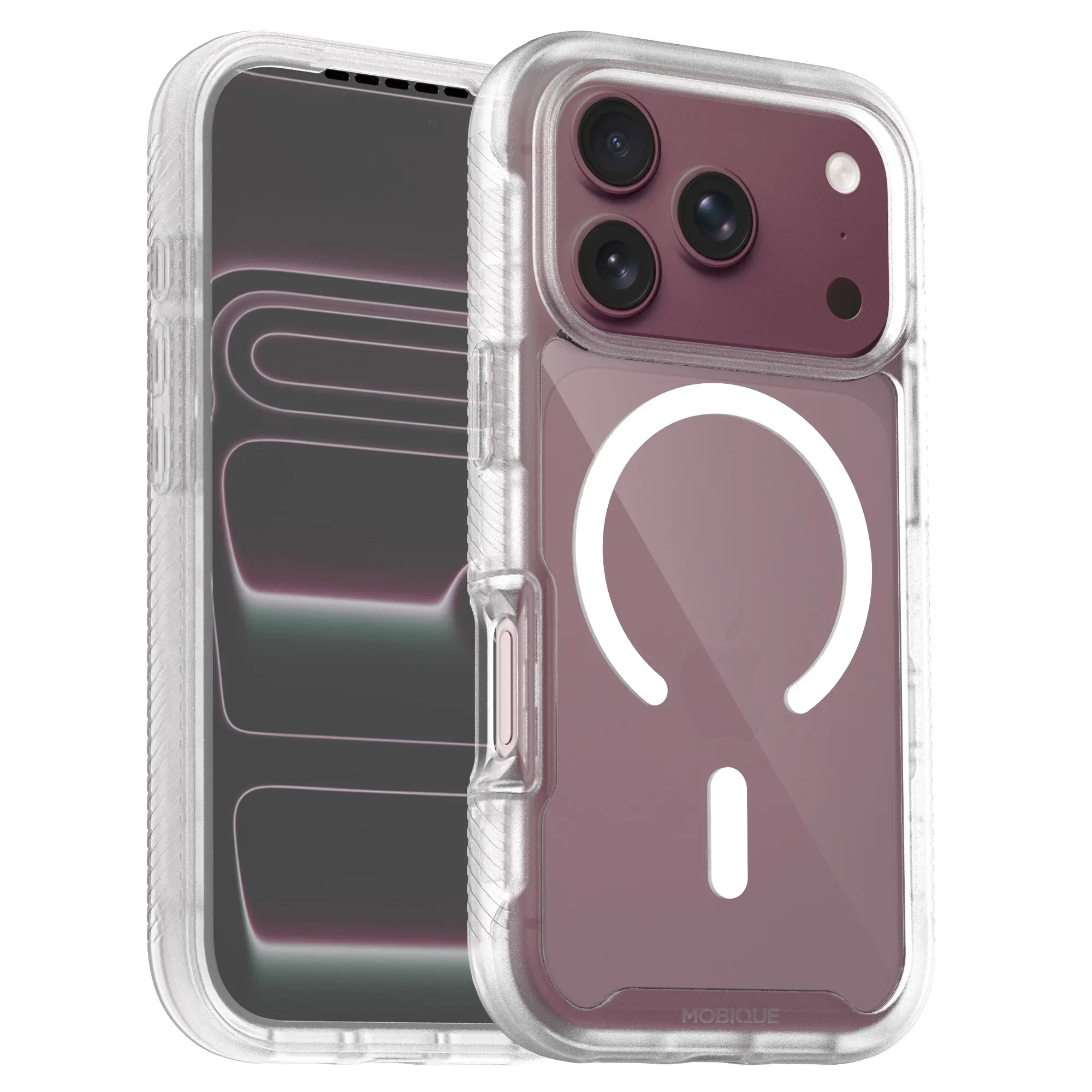 Full Protection Magnetic Case iPhone 18 Pro Genomskinlig