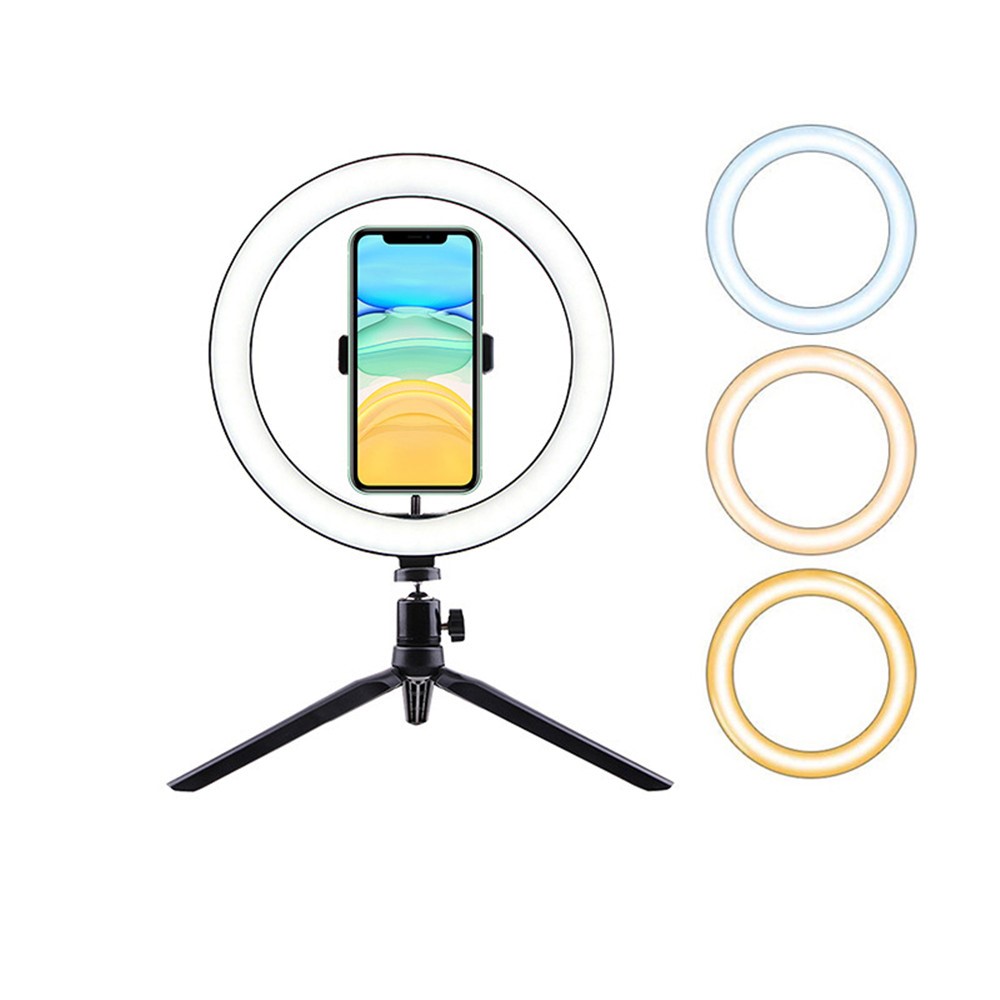 LED-ringljus med stativ