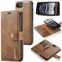 Magnet Wallet iPhone 16e Cognac