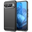 Google Pixel 9 Pro Kuori TPU Brushed Musta