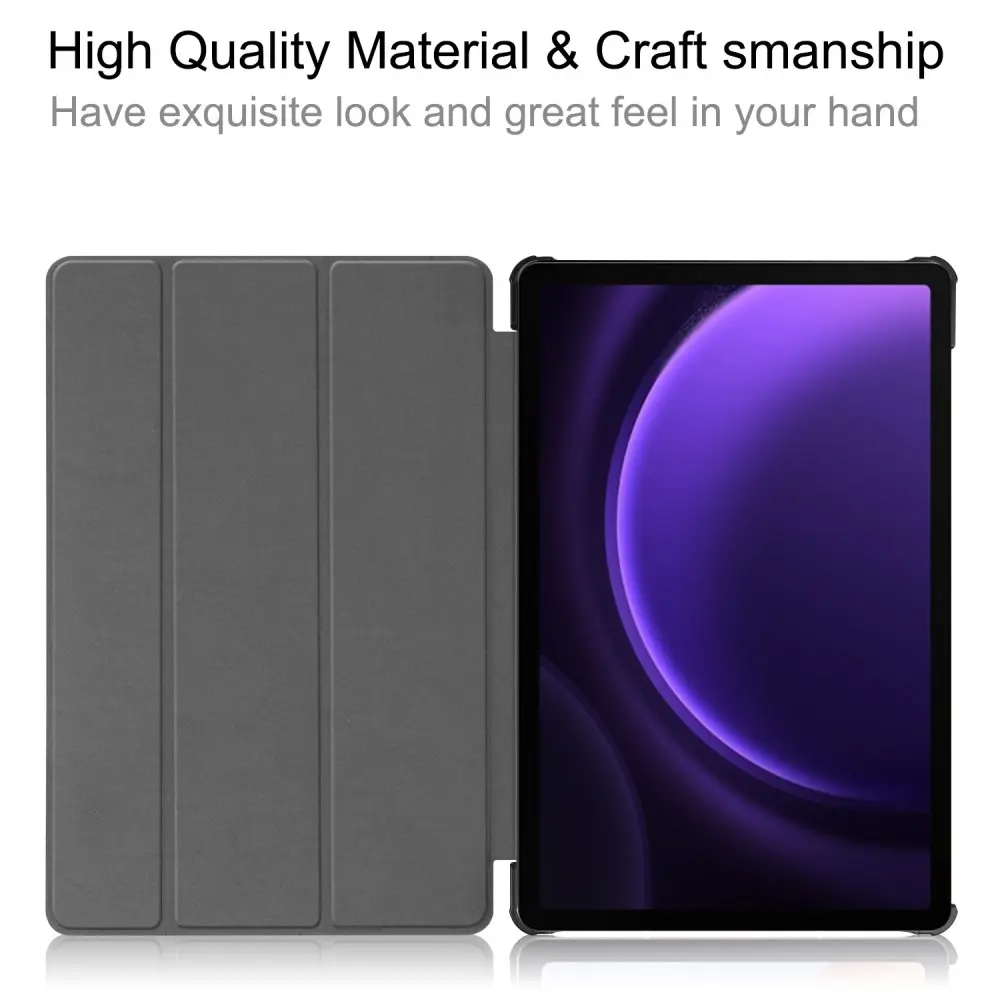 Fodral Tri-fold Samsung Galaxy Tab S10 FE Svart