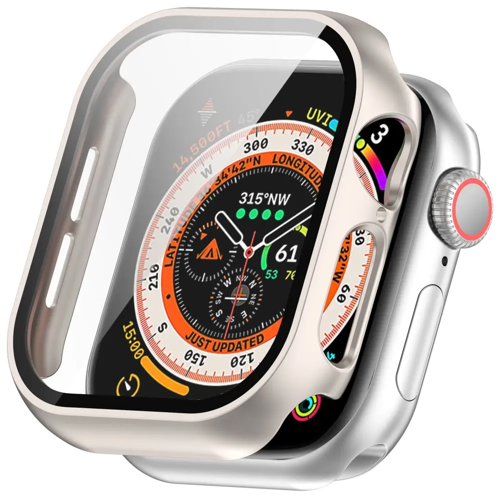 Full Cover Case Apple Watch Series 11 42mm Samppanja kulta