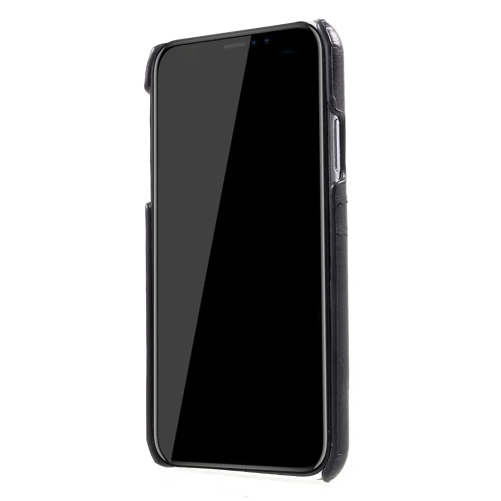 Card Slots Case iPhone Xr Svart