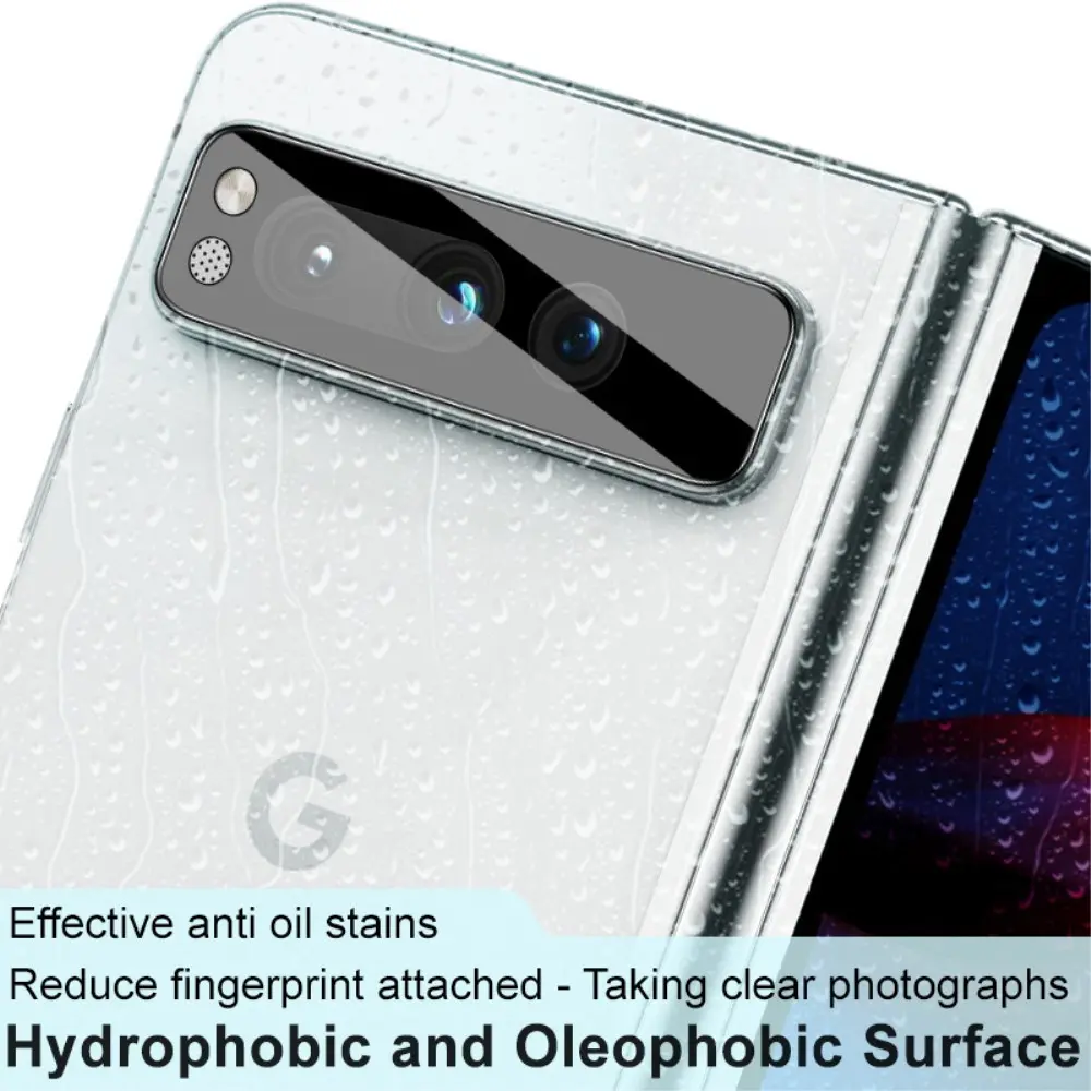 Härdat Glas 0.2mm Linsskydd Google Pixel Fold Svart