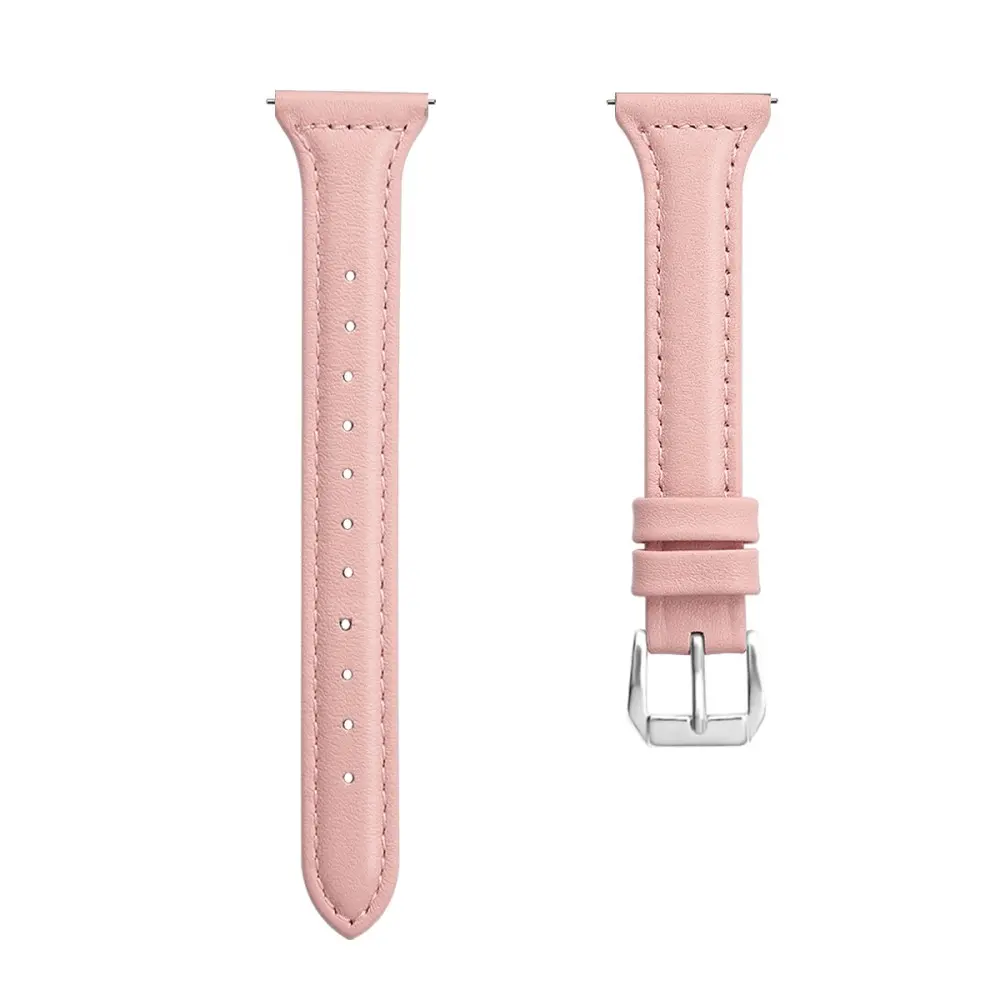 Slim Läderarmband Polar Ignite 2 Rosa
