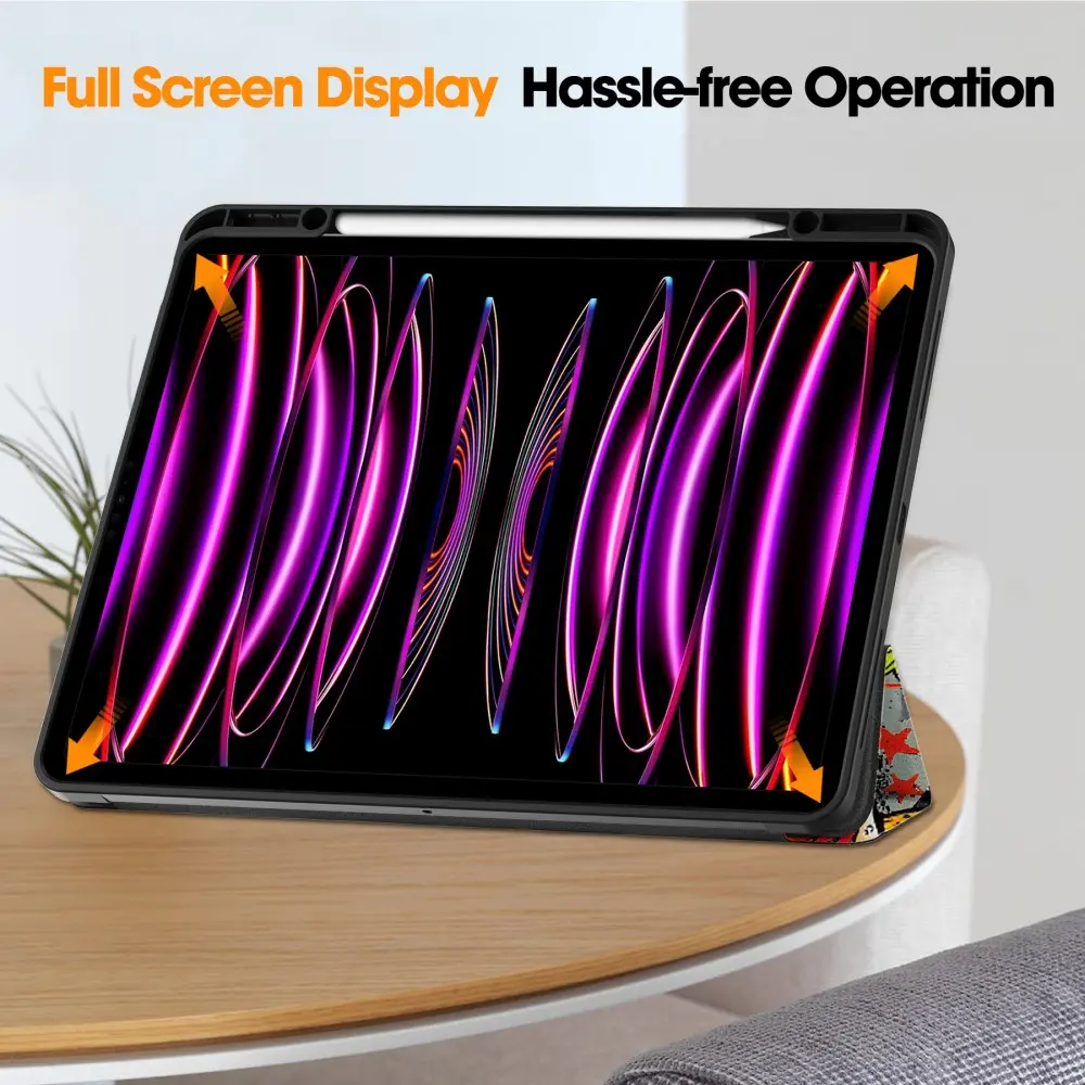 Fodral Tri-fold Apple iPad Air 13 3rd Gen (2026) Graffiti