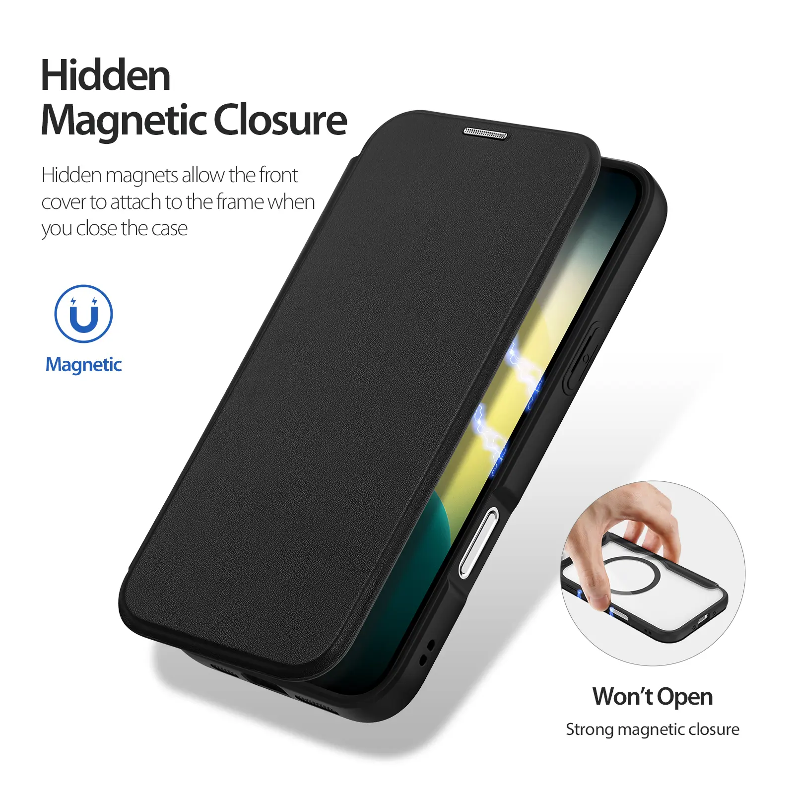 Skin X Pro MagSafe iPhone Air Svart