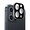 Hærdet Glas Kamerabeskyttelse iPhone 15 Pro Max sort