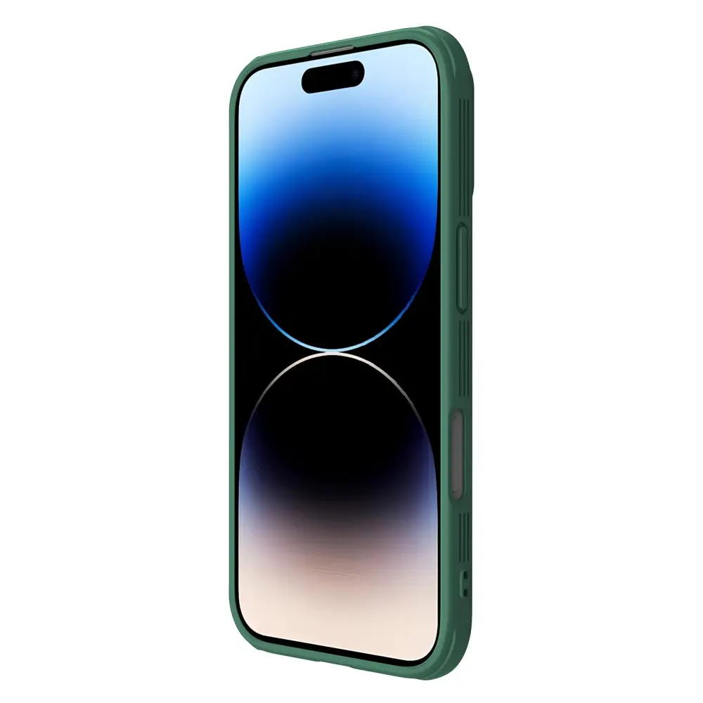 CamShield Skal iPhone 16 Grön
