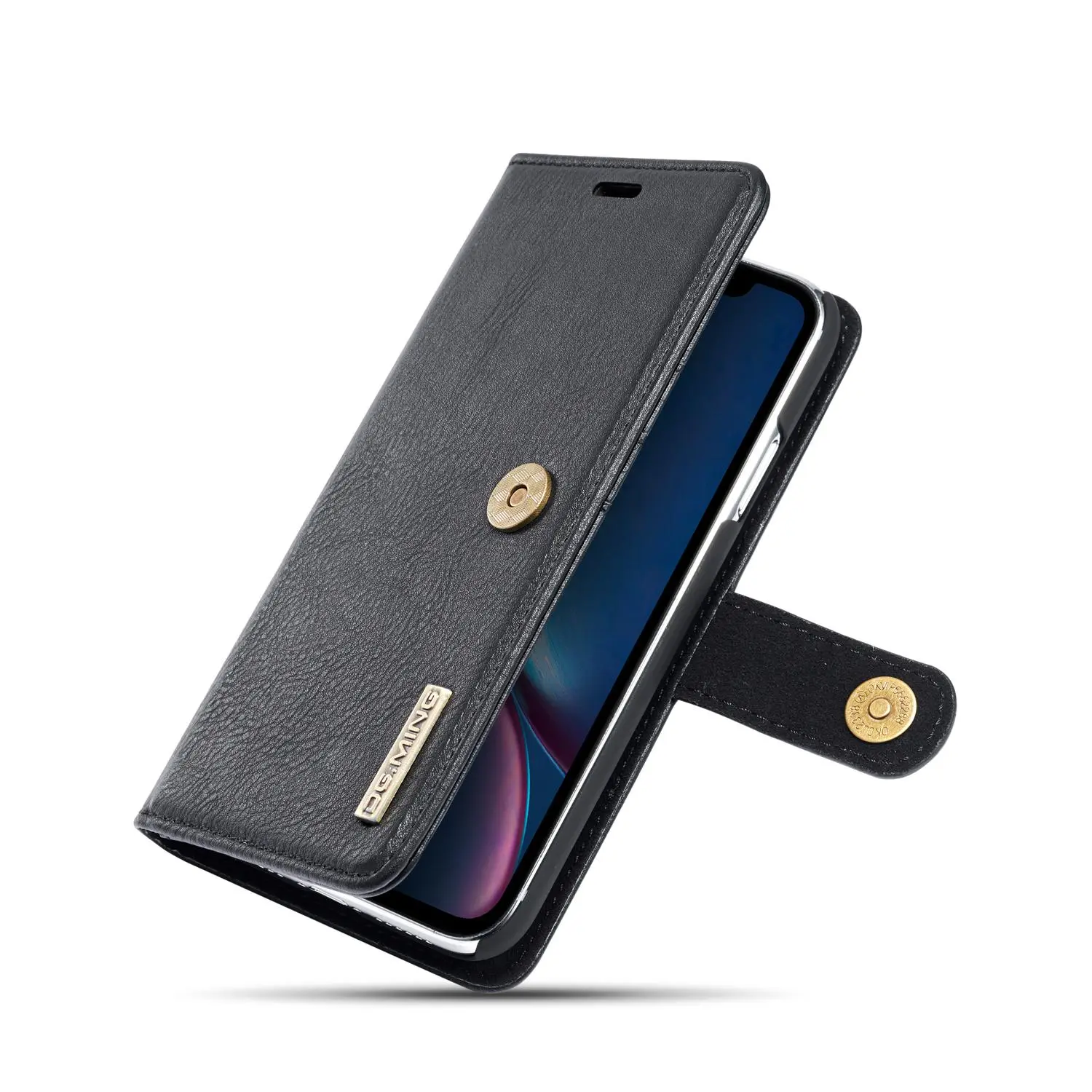 Magnet Wallet iPhone Xr Black