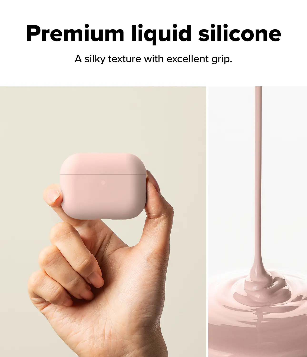 Silicone Skal Apple AirPods Pro 3 Pink
