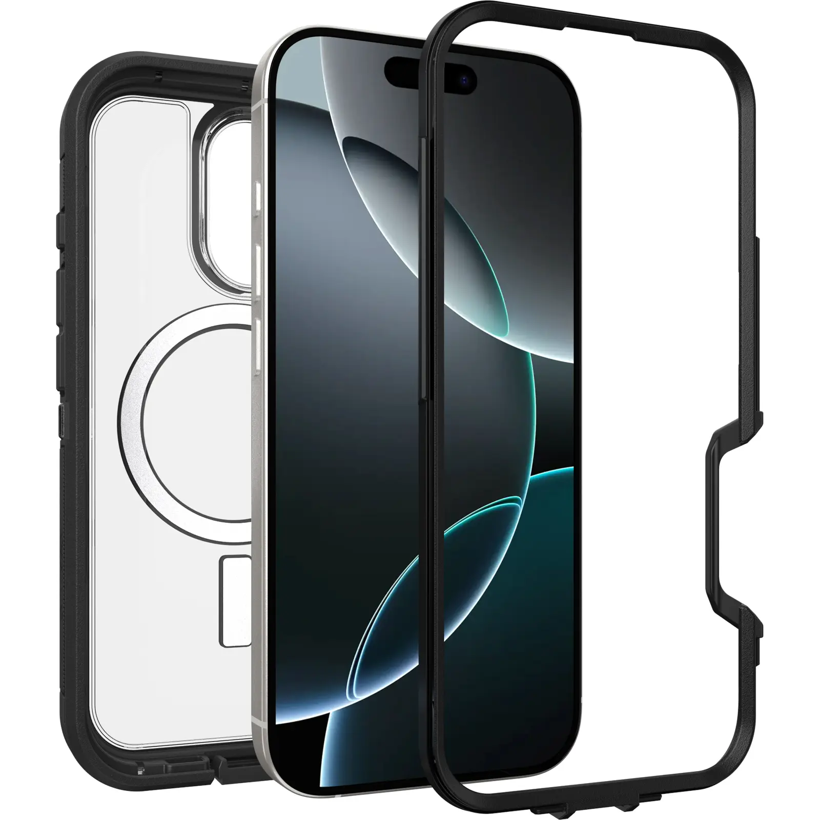 Defender XT Skal iPhone 16 Pro Svart/transparent