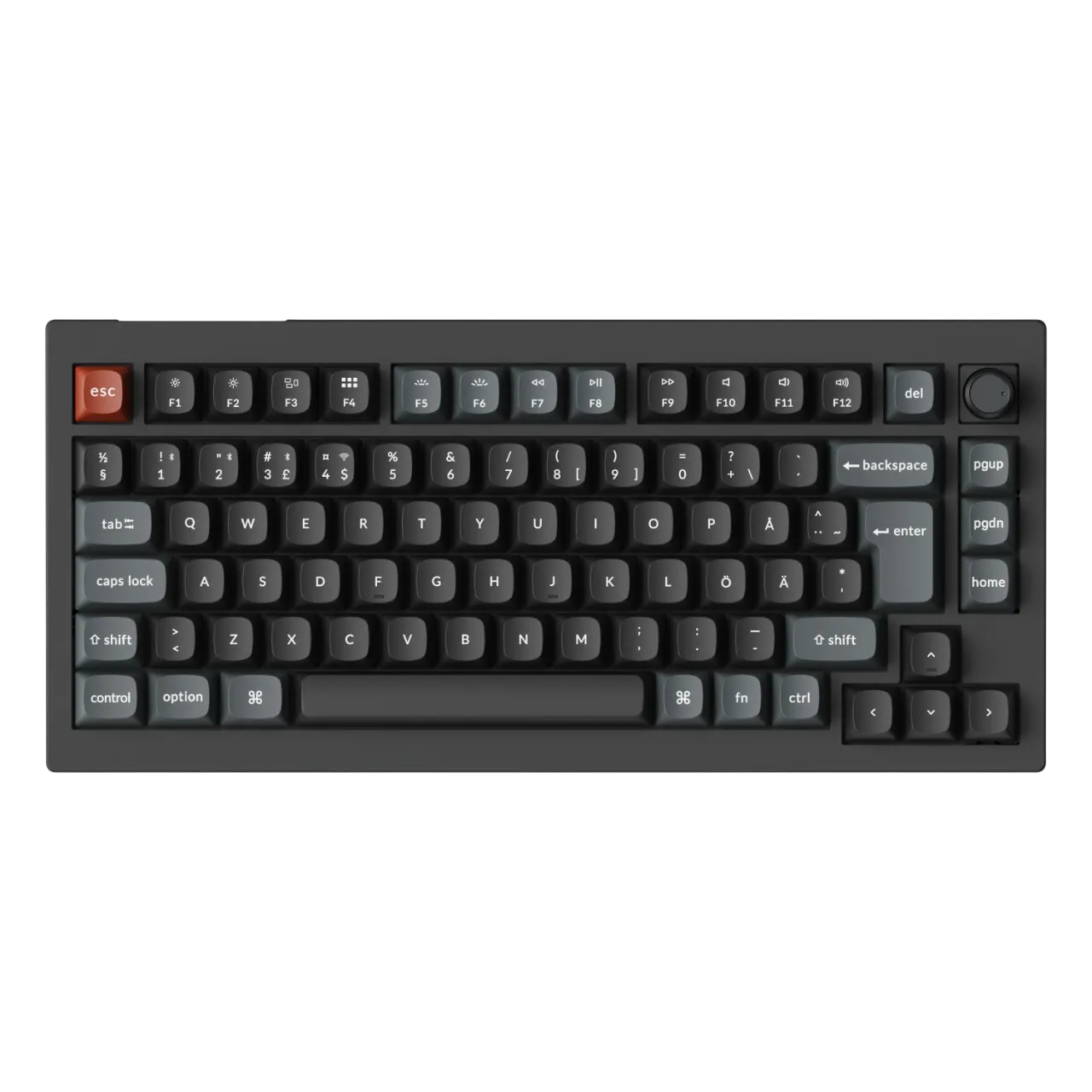 V1 Ultra 8K Trådløst gamingtastatur Tri-Mode Hot Swap POM, Red