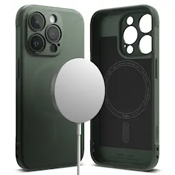 iPhone 15 Pro Onyx MagSafe cover, Dark Green