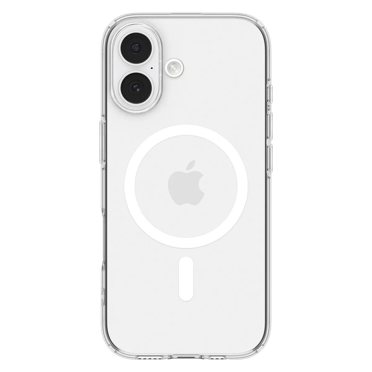 iPhone 17 Case Liquid Crystal MagSafe Clear White