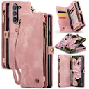 Multi-slot Mobiltaske Samsung Galaxy Z Fold 6 Lyserød