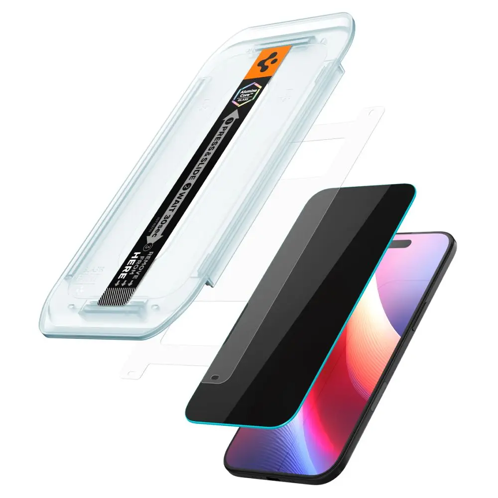 iPhone Air Privacy Screen Protector GLAS.tR EZ Fit (2-pack)