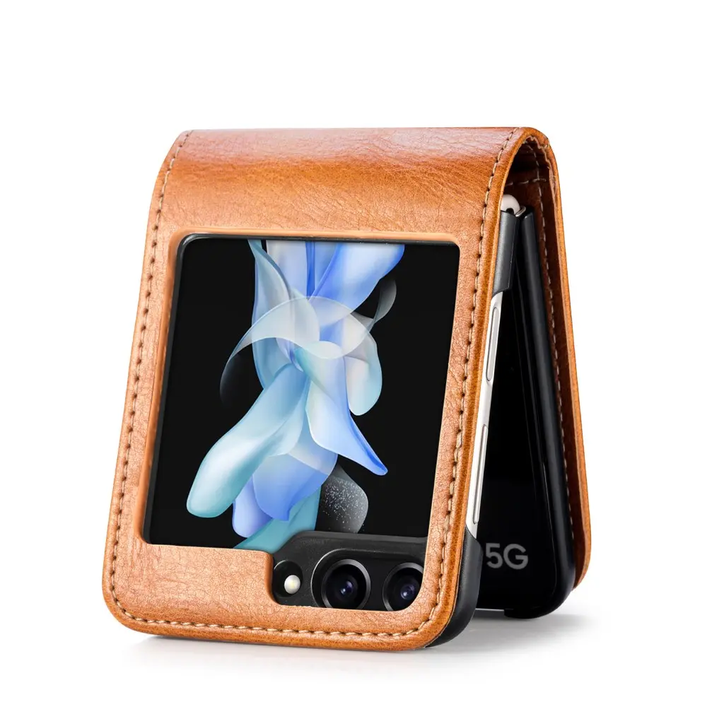 Mobilfodral Samsung Galaxy Z Flip 5 Brun