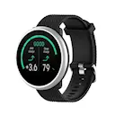 Silikoniranneke Polar Ignite Musta