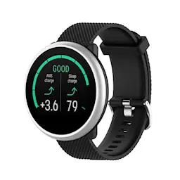 Rem af silikone til Polar Ignite Sort