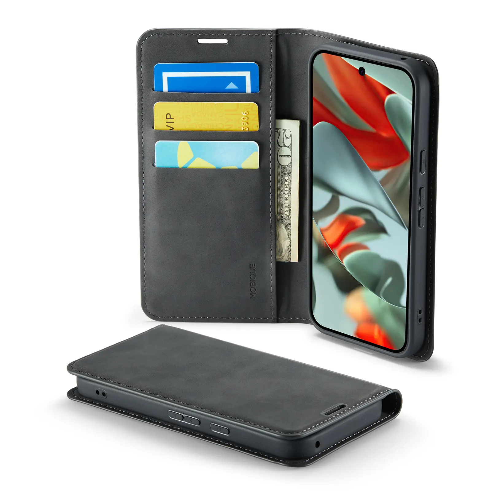 Google Pixel 10 Slim Mobiltaske Sort