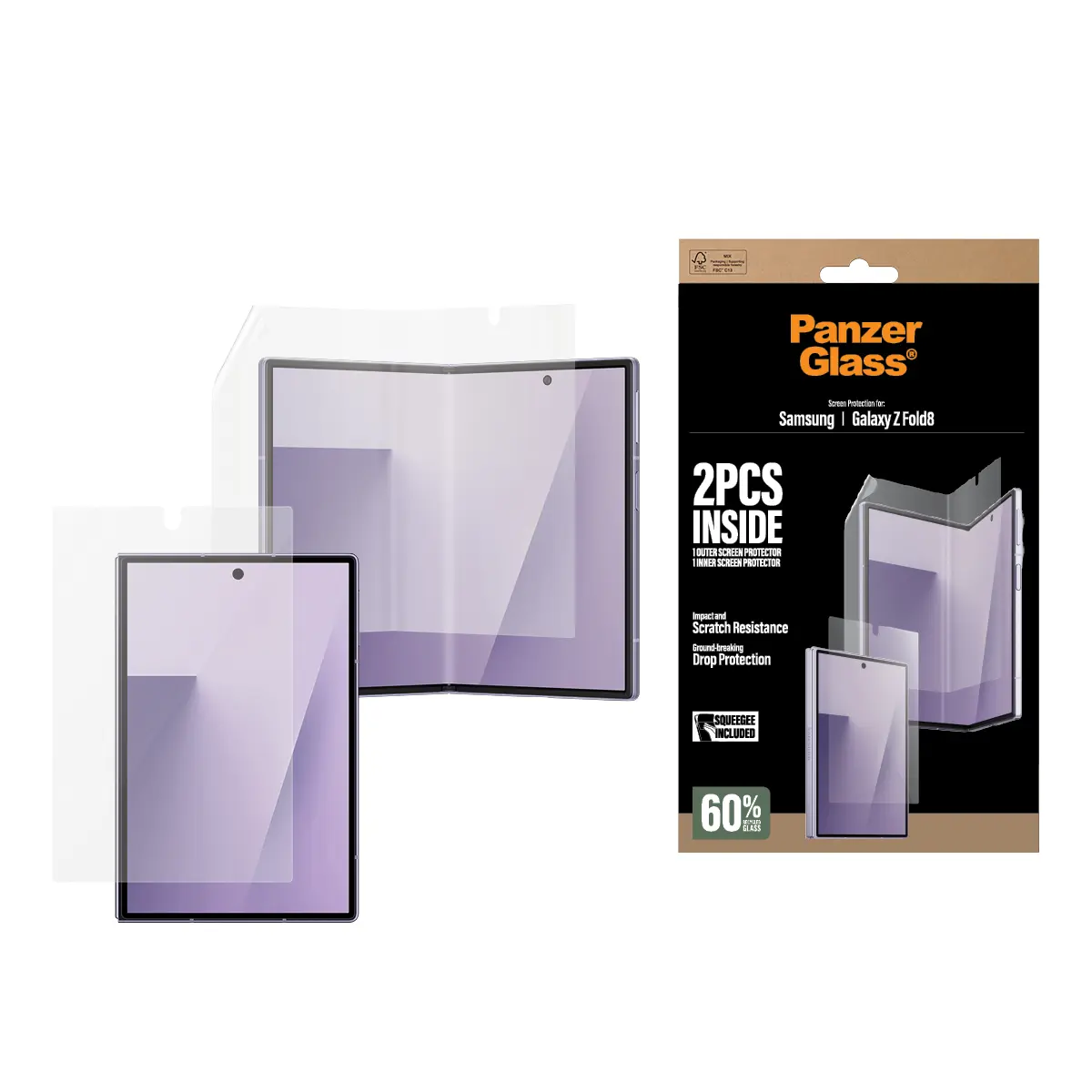 Samsung Galaxy Z Fold 8 Screen Protector (Inner & outer)