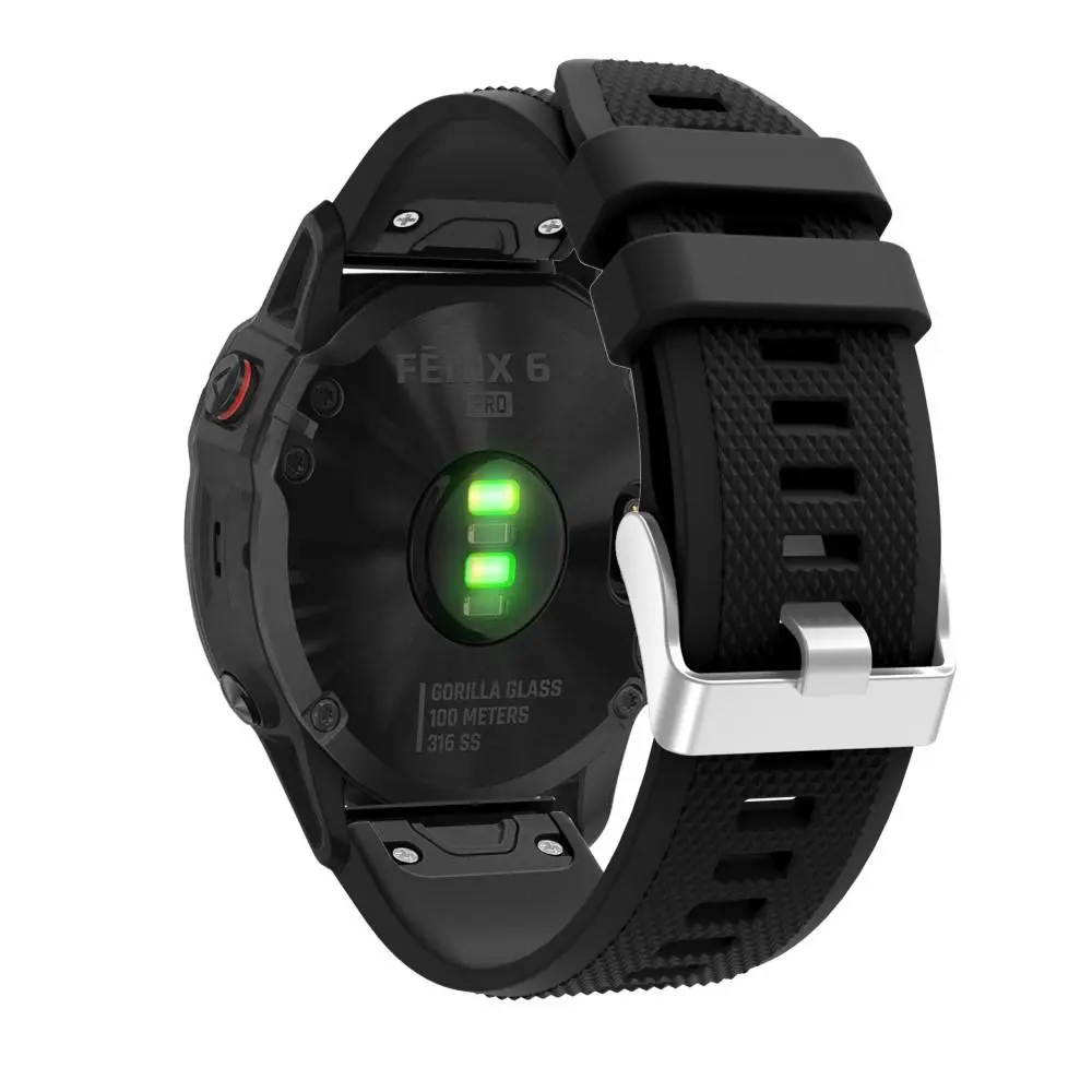 Silikonarmband Garmin Instinct 2 Svart