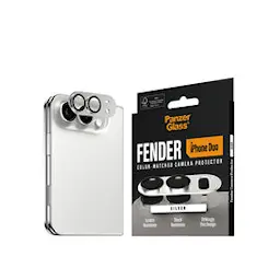 iPhone Duo Fender Camera Protector Silver