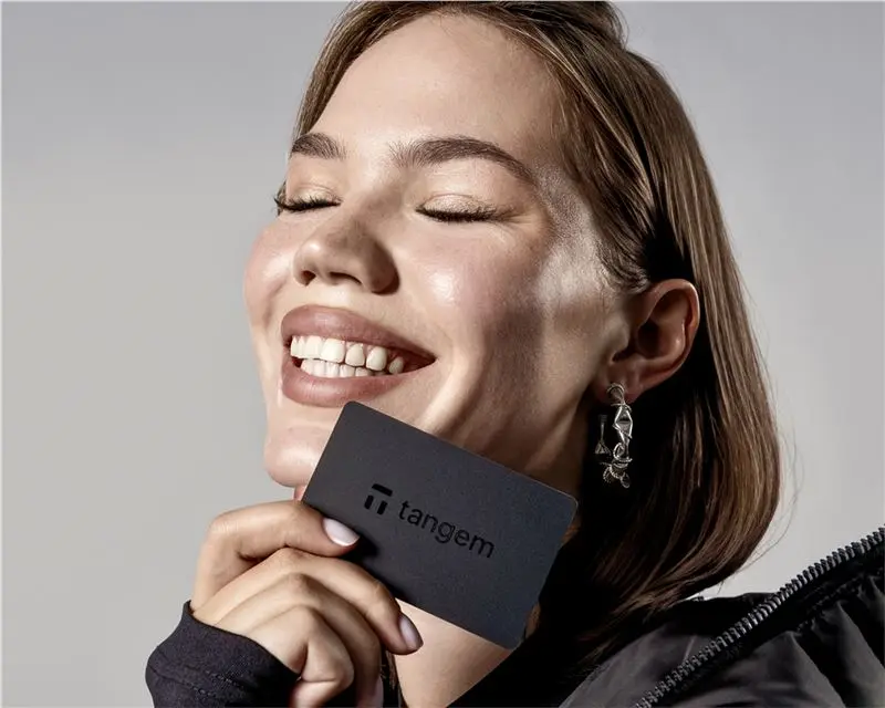 Crypto Hardware Wallet 2 Card set svart