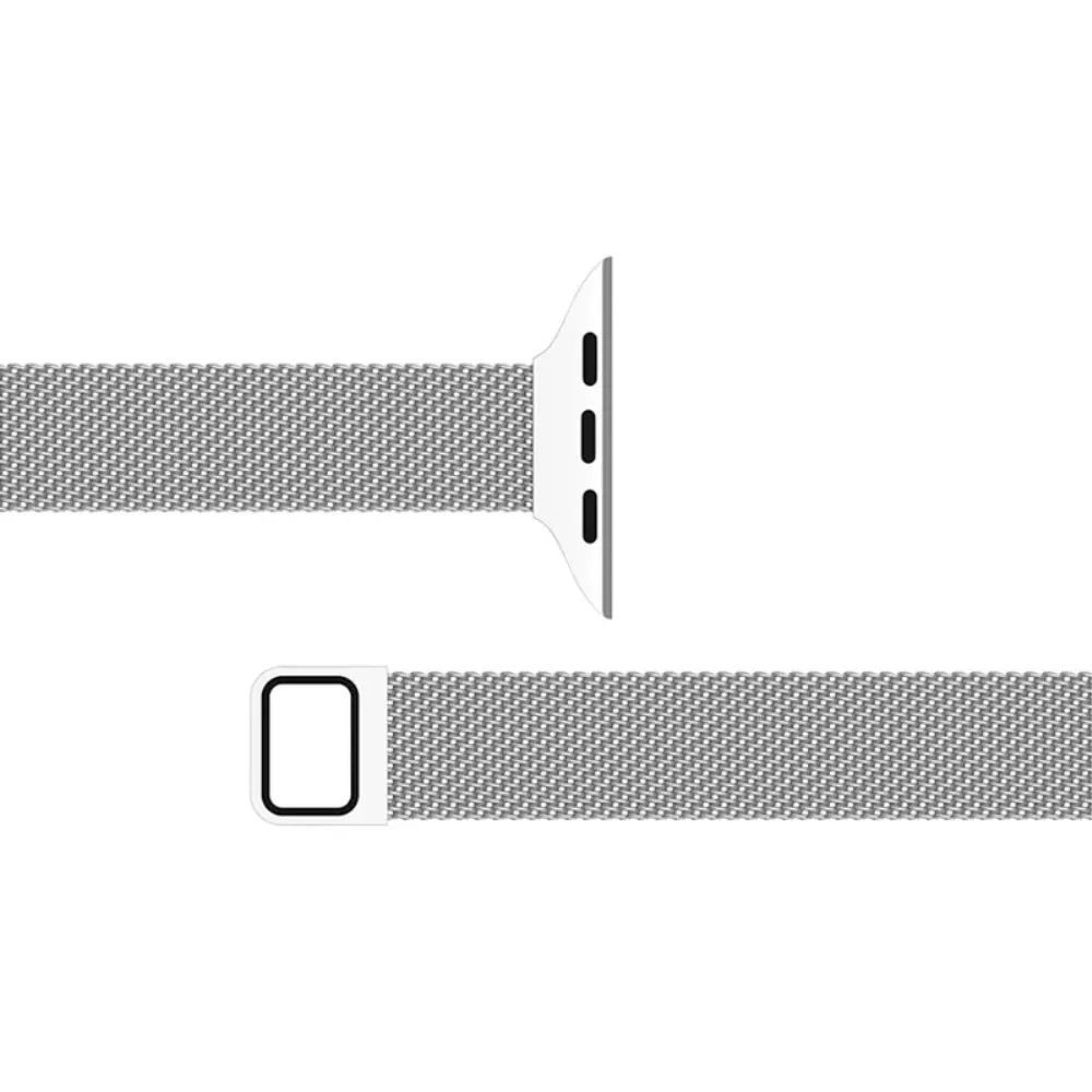 Armband Slim Milanese Apple Watch 44mm svart