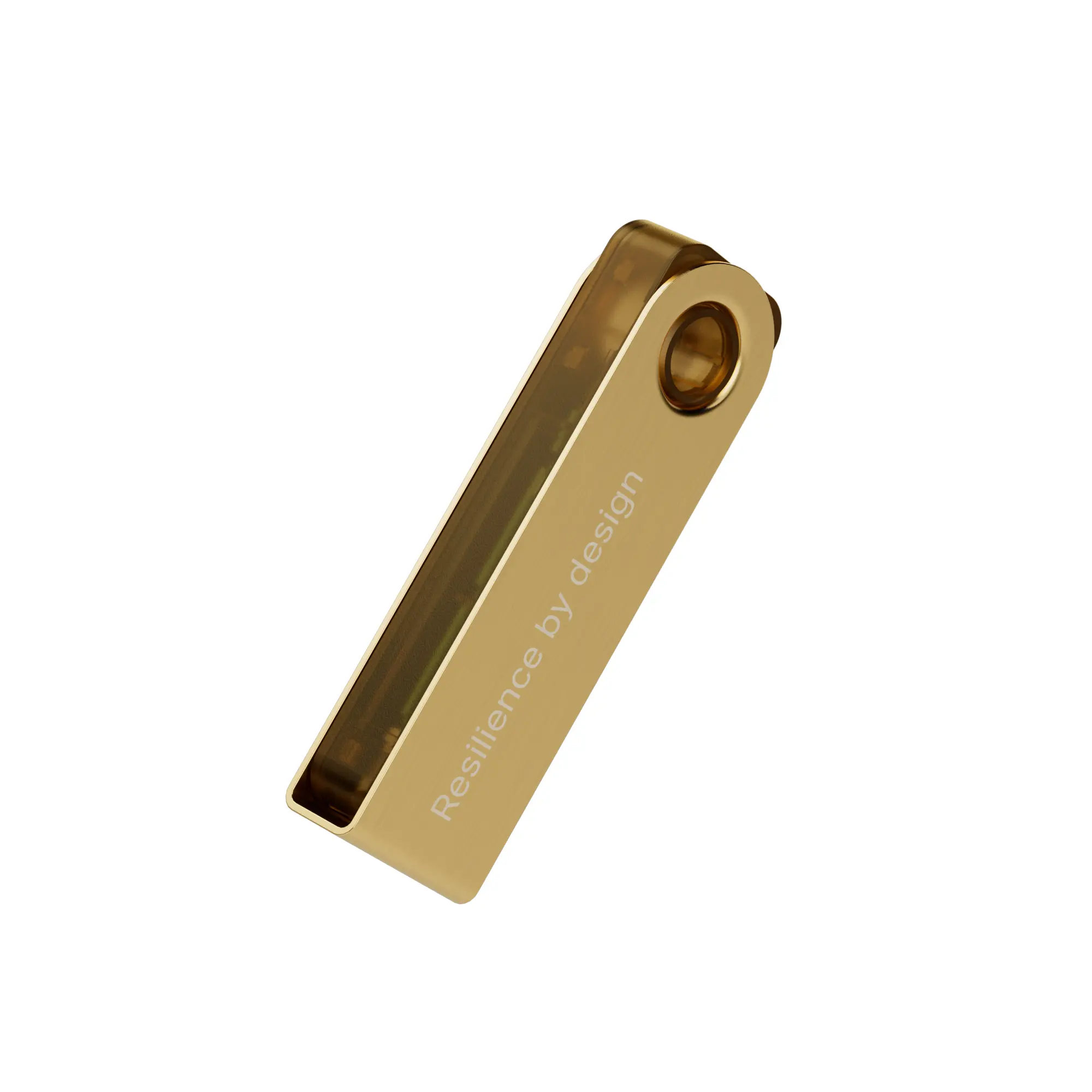 Nano S Plus Crypto Hardware Wallet Guld