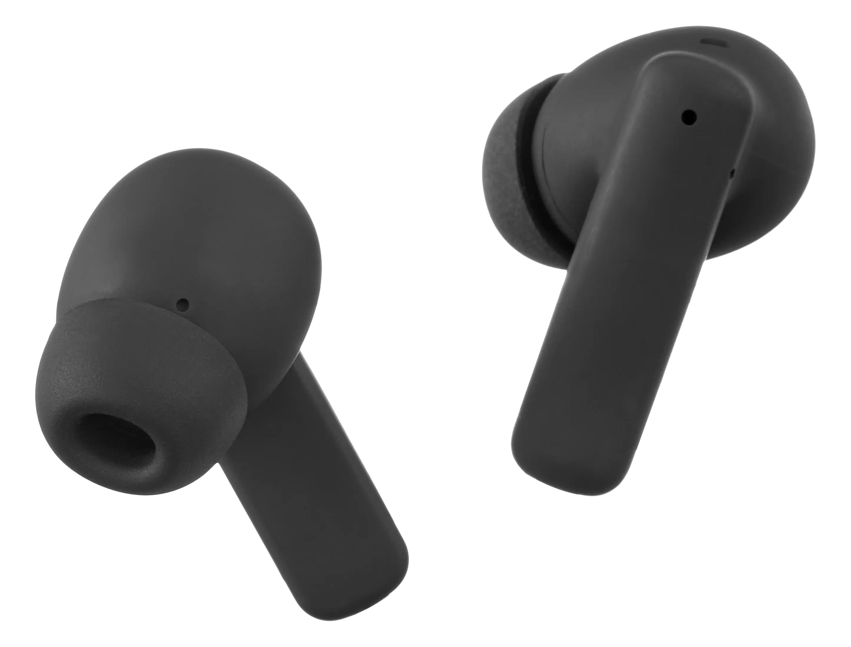 True Wireless in-ear hörlurar med LCD-pekskärm Svart