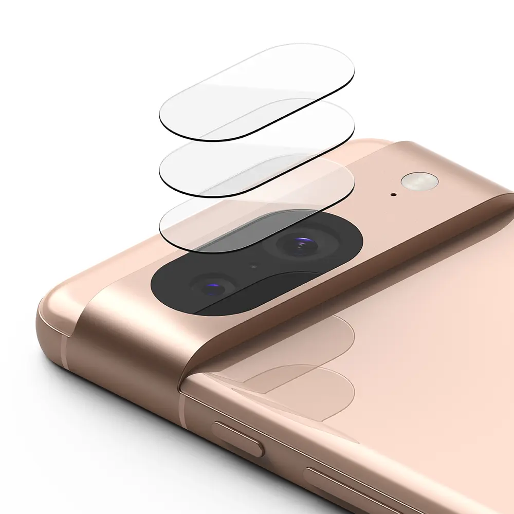 Google Pixel 8 Kamerabeskyttelse i glas (3-pak)