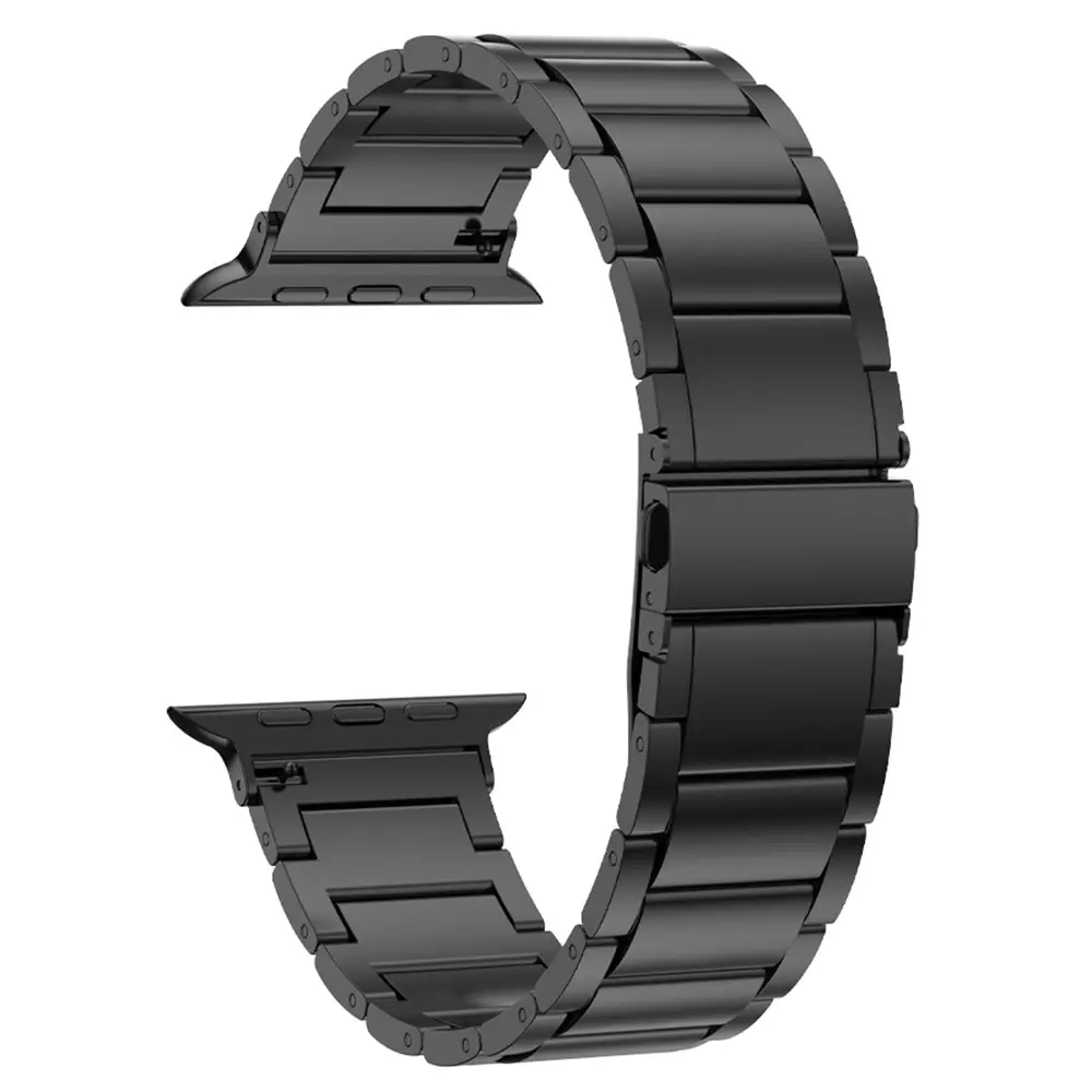 Titanarmband Apple Watch Series 12 43mm Svart