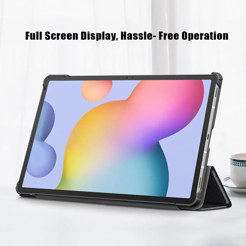 Fodral Tri-fold Samsung Galaxy Tab S7 FE Svart