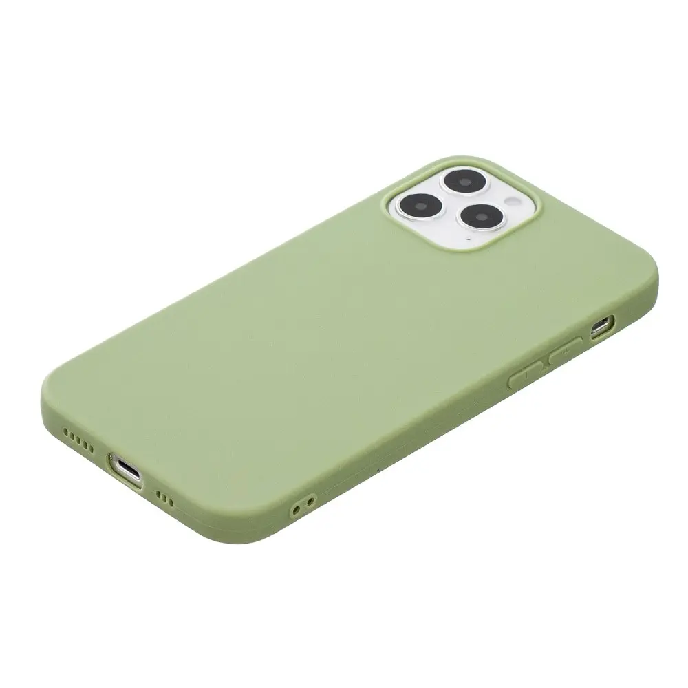 TPU Skal iPhone 12/iPhone 12 Pro Grön